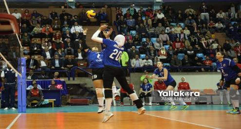 كرة طائرة.. بالفيديو.. احتفالات تأهل سيدات الأهلي وقرطاج.. وتفاعل خاص مع الجماهير